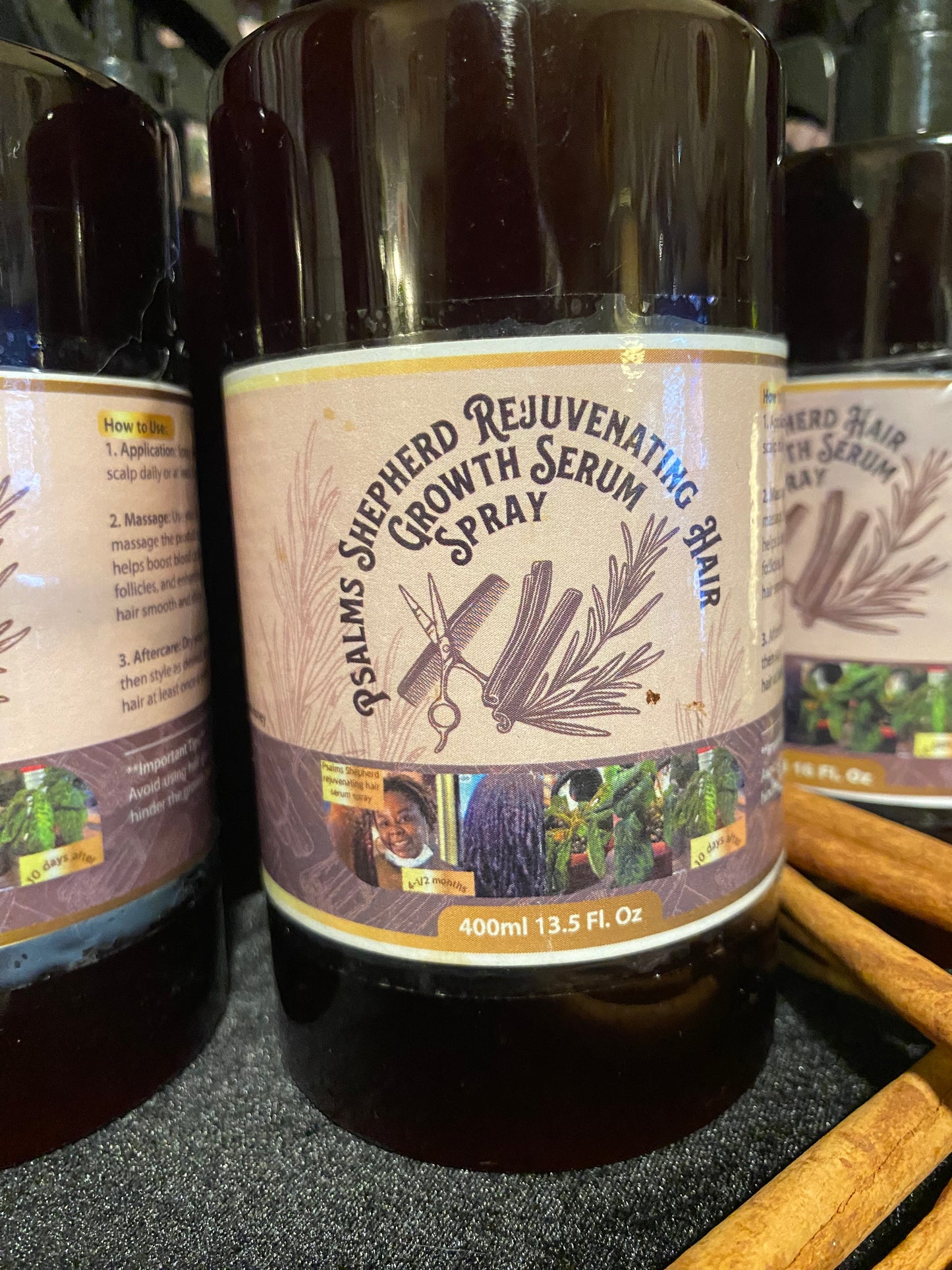 Psalms Shepherd Rejuvenating Hair Growth Serum Spray